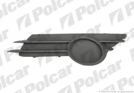 Решетка в бампере левая сторона OPEL CORSA D 07.06-01.11 (PJ) Polcar 555827-1