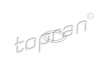Прокладка кришки масл.фільтра TOPRAN TOPRAN / HANS PRIES 207217