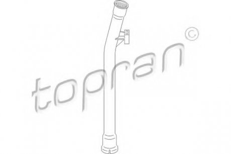 Напрямна щупа оливного TOPRAN / HANS PRIES 108033 (фото 1)