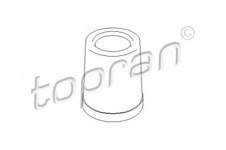 Захистний чохол амортизатора Topran TOPRAN / HANS PRIES 107670