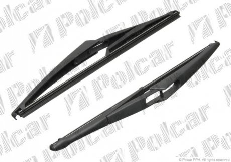 Щетка стеклоочистителя 300 mm специфическое FIAT PUNTO GRANDE (199) 09.05- (PJ) Polcar W1T016S (фото 1)