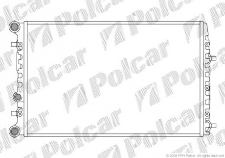 Радіатори охолодження Polcar 691308A5