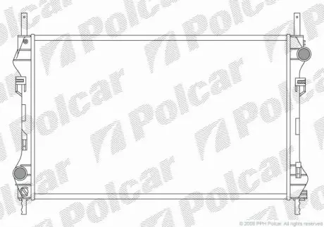 Радіатори охолодження Polcar 324708A1