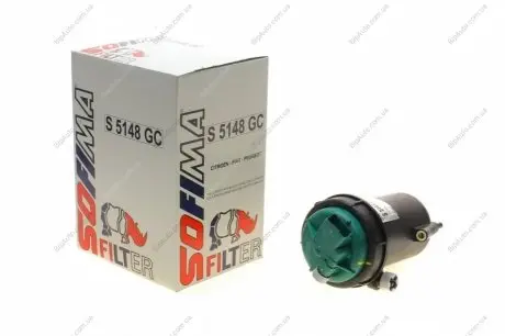 Фільтр паливний в корпусі S 5148 GC SOFIMA S5148GC