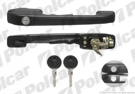 Ручка зовнішня VW GOLF I/II Polcar 9534Z42