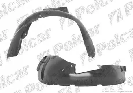 Підкрилок VW GOLF IV / BORA Polcar 9541FL1X