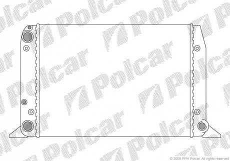 Радіатори охолодження Polcar 1307081