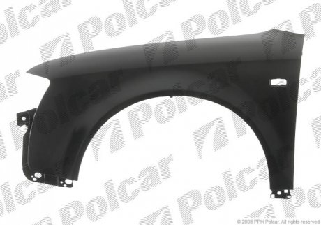 Крыло переднее правая сторона AUDI A4 (B6) 11.00-11.04 (PJ) Polcar 133402 (фото 1)
