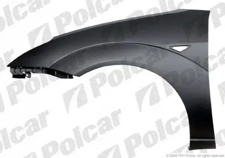 Крило переднє ліва сторона без отворів для накладки порога FORD FOCUS (DAW/DBW/DNW/DFW) 09.98-11 320101-J Polcar 320101J