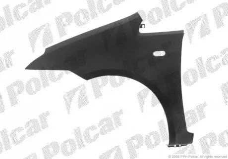 Крило переднє права сторона FORD FOCUS C-MAX (C214) 10.03-06.07 (PJ) Polcar 323502