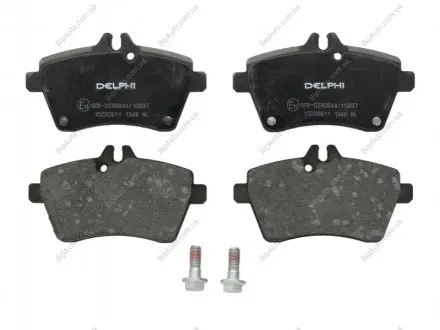 Тормозные колодки дисковые MERCEDES 169/245 A/B 'F'04-12 Delphi LP1948