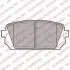 Тормозные колодки дисковые DELPHI LP2051