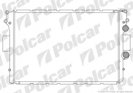 Радіатори охолодження Polcar 305208B3