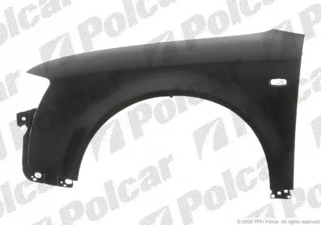 Крыло переднее правая сторона AUDI A4 (B6) 11.00-11.04 (PC) 133402-J Polcar 133402J