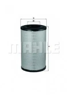 Повітряний фільтр KNECHT MAHLE / KNECHT LX1243