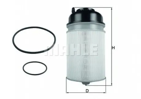 Топливный фильтр KNECHT MAHLE / KNECHT KX400D