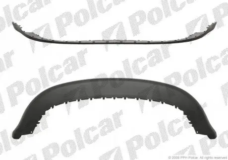 V PLUS (5M) 01.05 - 01.09 Спойлер переднего бампера Polcar 951525