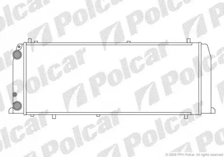 Радиаторы охлаждения Polcar 131508A4 (фото 1)