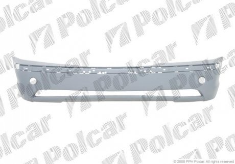 Бампер передній ґрунтований BMW 3 (E46) SDN/комбі 10.01-06.05 (PC) Polcar 200907J (фото 1)