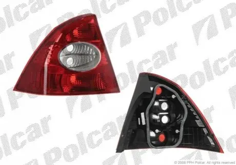 Фонарь задний левая сторона VISTEON ECE FORD FOCUS II (DA_) 11.04-01.08 (Q) Polcar 3202871T