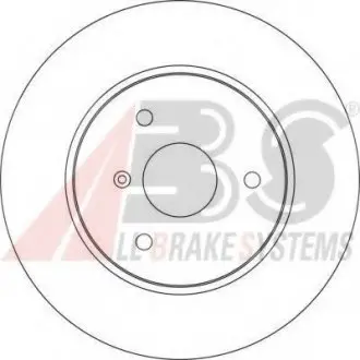 Тормозные диски ABS A.B.S. 17161