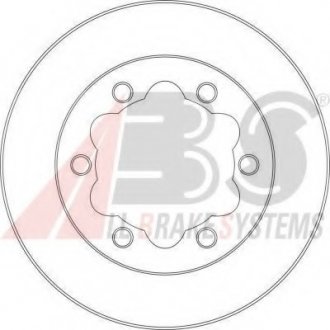 Тормозные диски ABS A.B.S. 16950