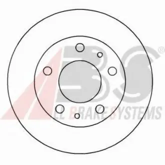 Гальмівний диск перед. Boxer/Ducato/Jumper (06-21) A.B.S. A.B.S. 16292