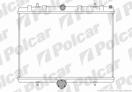 Радиатор Polcar 239708A1 (фото 1)