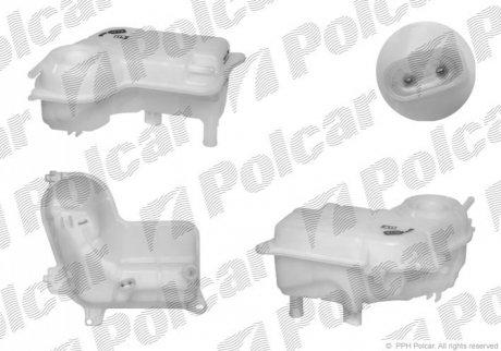 Компенсаційні бачки AUDI A6 01-04 (PJ) Polcar 1324ZB-4 (фото 1)