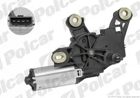 Моторчик склоочисника AUDI VOLKSWAGEN (PJ) Polcar 1323SWT1