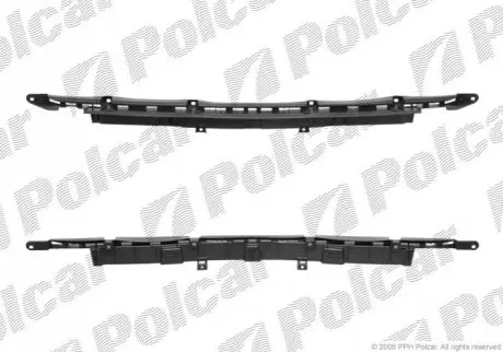 Фото 1 - підсилювач бампера пластик RENAULT KANGOO (W) 01.08- (PJ) Polcar 606296-3 Підсилювач бампера пластик RENAULT KANGOO (W) 01.08- (PJ) Polcar 606296-3 (фото 1)