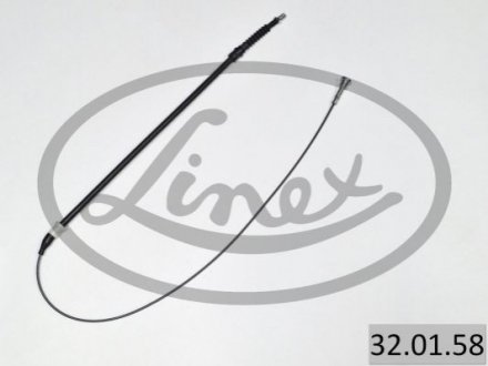 Трос ручного гальма LINEX 320158 (фото 1)