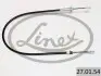 Трос ручного тормоза LINEX 270154