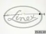 Трос ручного гальма LINEX 150110