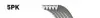 Ремень клиновый GATES 5PK1515