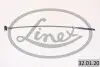 Трос ручного тормоза LINEX 320120 (фото 2)