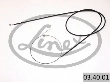Тросик замку капота LINEX 034001