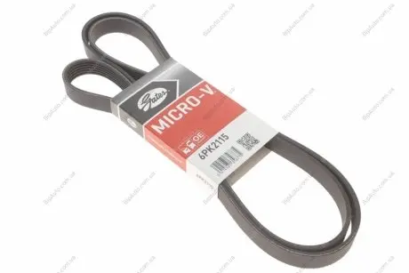 Поликлиновой ремень Gates 6PK2115