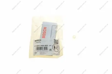 Уплотнительное кольцо, клапанная форсунка BOSCH F00VH05003