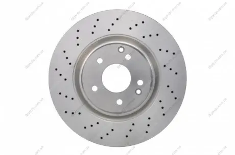 Тормозной диск Mercedes C W203 AMG-пакет F BOSCH 0986479135