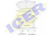Комплект гальмівних колодок (дискових) ICER 182129