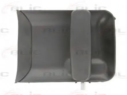 Ручка дверей задн Лів (зовнішн, чорний) CITROEN BERLINGO PEUGEOT PARTNER 07.96-10.08 6010-21-015410LP BLIC 601021015410LP