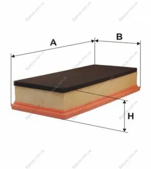 Воздушный фильтр WIX FILTERS WA6701