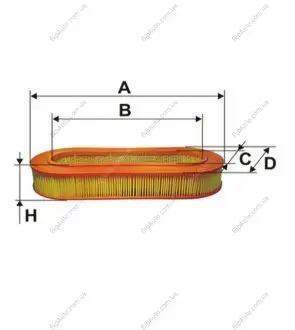 Воздушный фильтр WIX FILTERS WA6009