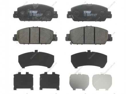 Тормозные колодки дисковые Honda Accord 2.4-3.5 15- TRW GDB3615 (фото 1)