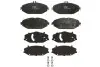 Тормозные колодки дисковые MERCEDES C (W205) "F "14>> TRW GDB2097