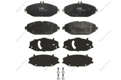 Тормозные колодки дисковые MERCEDES C (W205) "F "14>> TRW GDB2097