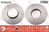 Диск тормозной BMW 5*(F07,F10)/ 7(F01,F02) "FR "D=374mm "08>> DF6623S