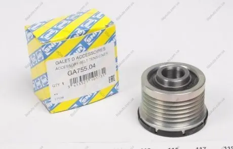 Шкив генератора SNR GA755.04 SNR NTN GA75504