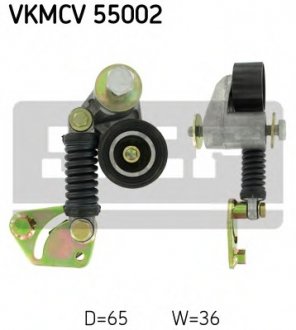 Натяжной ролик, поликлиновой ремень SKF VKMCV55002
